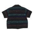 画像2: COOHEM（コーヘン）W's HAWAIIAN QUILT KNIT SHIRT（ウィメンズ ハワイアンキルトニットシャツ）/ Black（ブラック） (2)