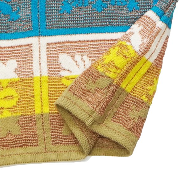 画像5: COOHEM（コーヘン）W's HAWAIIAN QUILT KNIT SHIRT（ウィメンズ ハワイアンキルトニットシャツ）/ Multi（マルチ） (5)