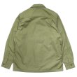画像4: F.O.B FACTORY（エフオービーファクトリー）OPEN COLLAR SHIRT（オープンカラーシャツ）"BAD DYE POPLIN" / Olive（オリーブ）・Khaki（カーキ） (4)