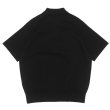画像4: Yonetomi NEW BASIC（ヨネトミニューベーシック）LIGHT WAVE COTTON KNIT POLO（ライトウェーブコットンニットポロシャツ）/ Black（ブラック）・Gray（グレー） (4)