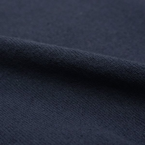 画像8: Yonetomi NEW BASIC（ヨネトミニューベーシック）LIGHT WAVE COTTON KNIT POLO（ライトウェーブコットンニットポロシャツ）/ Navy（ネイビー）・L,Brown（ライトブラウン） (8)