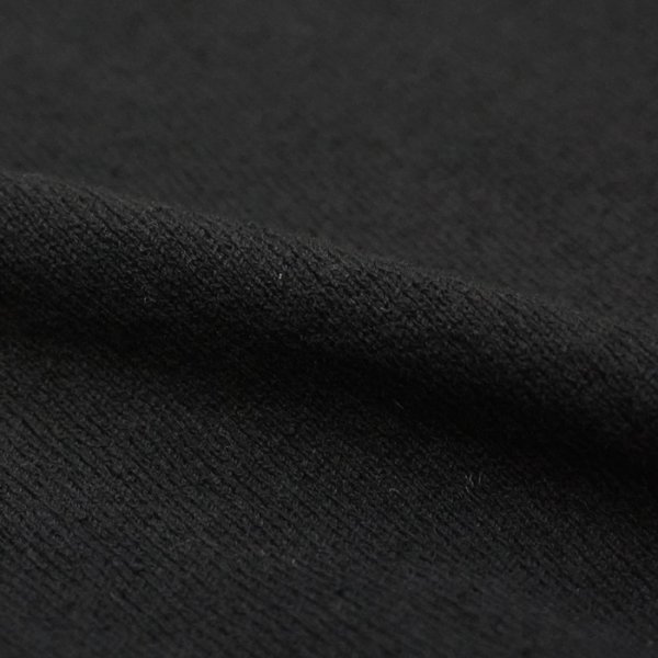 画像9: Yonetomi NEW BASIC（ヨネトミニューベーシック）LIGHT WAVE COTTON KNIT POLO（ライトウェーブコットンニットポロシャツ）/ Black（ブラック）・Gray（グレー） (9)