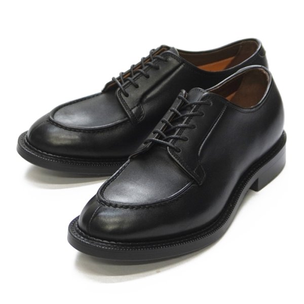 画像2: Rutt shoes（ラッドシューズ）RIDLEY（リドリー）SPLIT V-TIP OX / Black（ブラック） (2)