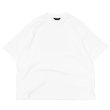 画像2: EVCON（エビコン）WIDE S/S TEE（ワイドショートスリーブTシャツ） / White（ホワイト）・Black（ブラック） (2)