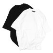 画像1: EVCON（エビコン）WIDE S/S TEE（ワイドショートスリーブTシャツ） / White（ホワイト）・Black（ブラック） (1)