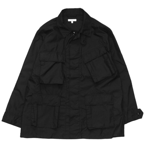 画像1: ENGINEERED GARMENTS（エンジニアードガーメンツ）BDU Jacket（BDUジャケット）"Nylon Micro Ripstop" / Black（ブラック） (1)