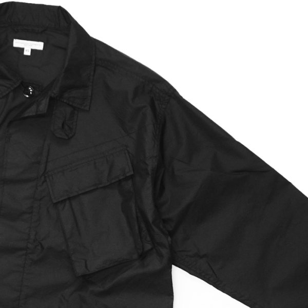 画像5: ENGINEERED GARMENTS（エンジニアードガーメンツ）BDU Jacket（BDUジャケット）"Nylon Micro Ripstop" / Black（ブラック） (5)