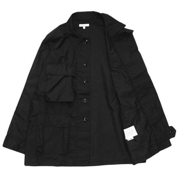 画像3: ENGINEERED GARMENTS（エンジニアードガーメンツ）BDU Jacket（BDUジャケット）"Nylon Micro Ripstop" / Black（ブラック） (3)