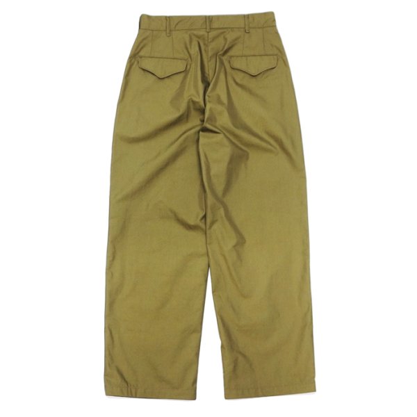 画像2: ENGINEERED GARMENTS（エンジニアードガーメンツ）Officer Pant（オフィサーパンツ）"Lightweight Nyco Cloth" / Kahki（カーキ） (2)