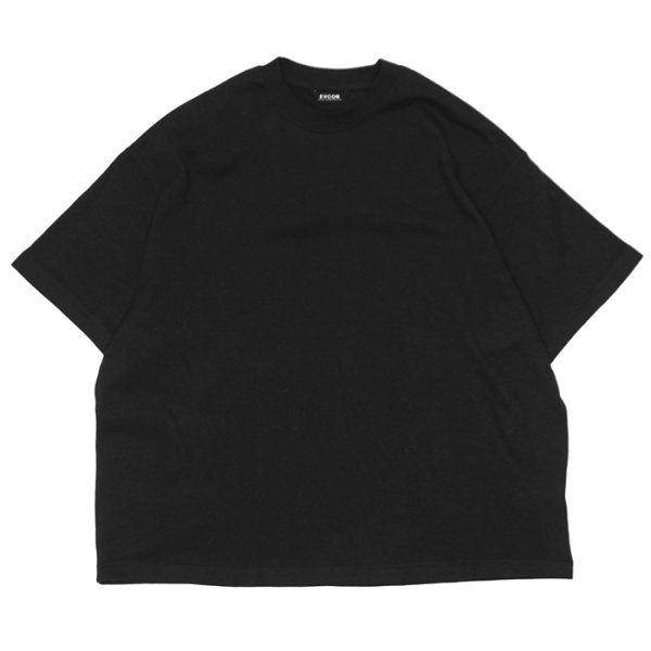 画像3: EVCON（エビコン）WIDE S/S TEE（ワイドショートスリーブTシャツ） / White（ホワイト）・Black（ブラック） (3)