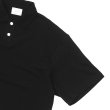 画像4: EVCON（エビコン）KANOKO POLO S/S TEE（カノコポロショートスリーブTシャツ） / Black（ブラック） (4)