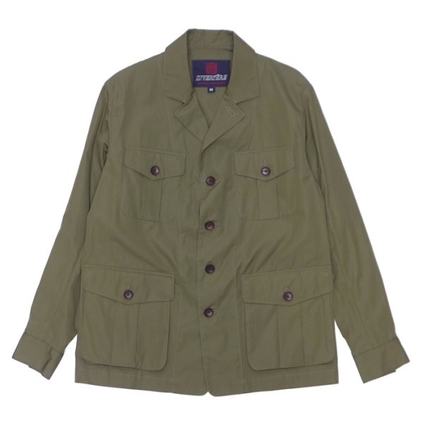画像1: INVERTERE（インバーティア）4Pocket Safari Jacket（4ポケットサファリジャケット） / Olive（オリーブ） (1)