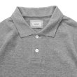 画像3: EVCON（エビコン）KANOKO POLO S/S TEE（カノコポロショートスリーブTシャツ） / Top Gray（トップグレー） (3)