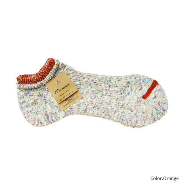 画像7: Mauna Kea（マウナケア）トップ切替リップルスニーカーソックス / 5Colors（全5色展開）※3足までメール便発送可 (7)