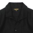 画像5: *A VONTADE（アボンタージ）Italian Open Collar Shirts SS（イタリアンオープンカラーシャツSS）"Highcount Linen Chambray" / Ecru（エクリュ）・Black（ブラック） (5)
