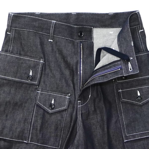 画像4: MODMNT（モドメント）MILL SHORT（ミルショーツ）/ Indigo（インディゴ） (4)