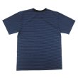 画像2: Good On（グッドオン）Mini Stripe Short Sleeve Crew Neck Tee（ミニストライプショートスリーブクルーネックTシャツ） / DEEP LAGOON（ディープラグーン） (2)