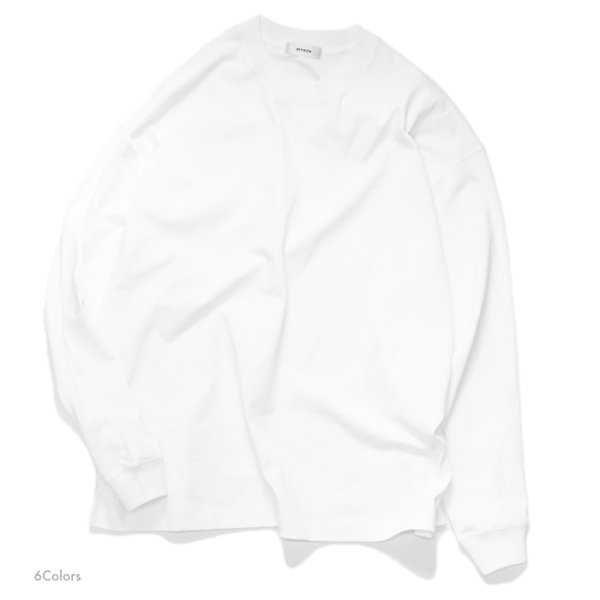 画像1: alvana（アルヴァナ）空紡 L/S TEE SHIRTS（空紡ロングスリーブTシャツ）/ 6Colors（全6色展開） (1)
