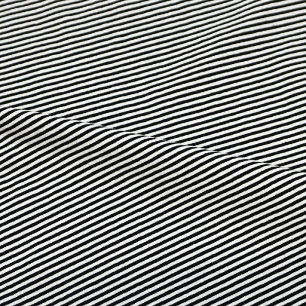 画像6: Good On（グッドオン）Mini Stripe Short Sleeve Crew Neck Tee（ミニストライプショートスリーブクルーネックTシャツ） / White（ホワイト） (6)