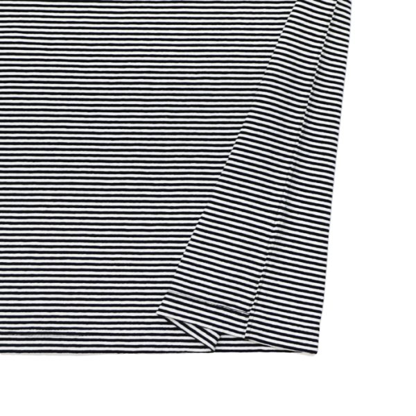 画像5: Good On（グッドオン）Mini Stripe Short Sleeve Crew Neck Tee（ミニストライプショートスリーブクルーネックTシャツ） / White（ホワイト） (5)