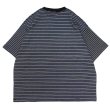 画像2: EVCON（エビコン）BORDER WIDE S/S TEE（ボーダーワイドショートスリーブTシャツ） / Black（ブラック） (2)