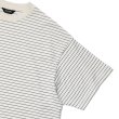 画像4: EVCON（エビコン）BORDER WIDE S/S TEE（ボーダーワイドショートスリーブTシャツ） / Ivory（アイボリー） (4)
