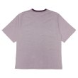 画像2: KAPTAIN SUNSHINE（キャプテンサンシャイン）Hard Twisted Stripe Jersey SS Tee（ハードツイステッドストライプジャージーショートスリーブTee）"HARD TWISTED COTTON BORDER JERSEY" / Grey Multi Stripe（グレーマルチストライプ） (2)