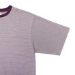 画像4: KAPTAIN SUNSHINE（キャプテンサンシャイン）Hard Twisted Stripe Jersey SS Tee（ハードツイステッドストライプジャージーショートスリーブTee）"HARD TWISTED COTTON BORDER JERSEY" / Grey Multi Stripe（グレーマルチストライプ） (4)