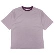 画像1: KAPTAIN SUNSHINE（キャプテンサンシャイン）Hard Twisted Stripe Jersey SS Tee（ハードツイステッドストライプジャージーショートスリーブTee）"HARD TWISTED COTTON BORDER JERSEY" / Grey Multi Stripe（グレーマルチストライプ） (1)