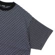 画像4: EVCON（エビコン）BORDER WIDE S/S TEE（ボーダーワイドショートスリーブTシャツ） / Black（ブラック） (4)