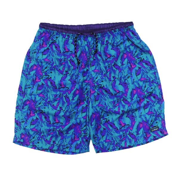 画像1: L.L.Bean Japan Edition（エルエルビーン ジャパンエディション）Milo Pull On Shorts（ミロプルオンショーツ）"Print" / School of Fish（スクールオブフィッシュ） (1)