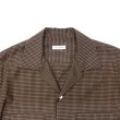 画像3: KAPTAIN SUNSHINE（キャプテンサンシャイン）Summer Wool Open Collar SS Shirt（サマーウールオープンカラーショートスリーブシャツ）/ Khaki Plaid（カーキチェック） (3)