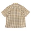 画像2: SERO（セロ）Dobby Omble SS Open Collar Shirt（ドビーオンブレショートスリーブオープンカラーシャツ） / Mustard（マスタード） (2)