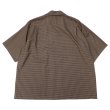 画像2: KAPTAIN SUNSHINE（キャプテンサンシャイン）Summer Wool Open Collar SS Shirt（サマーウールオープンカラーショートスリーブシャツ）/ Khaki Plaid（カーキチェック） (2)