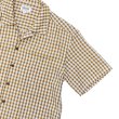 画像4: SERO（セロ）Dobby Omble SS Open Collar Shirt（ドビーオンブレショートスリーブオープンカラーシャツ） / Mustard（マスタード） (4)
