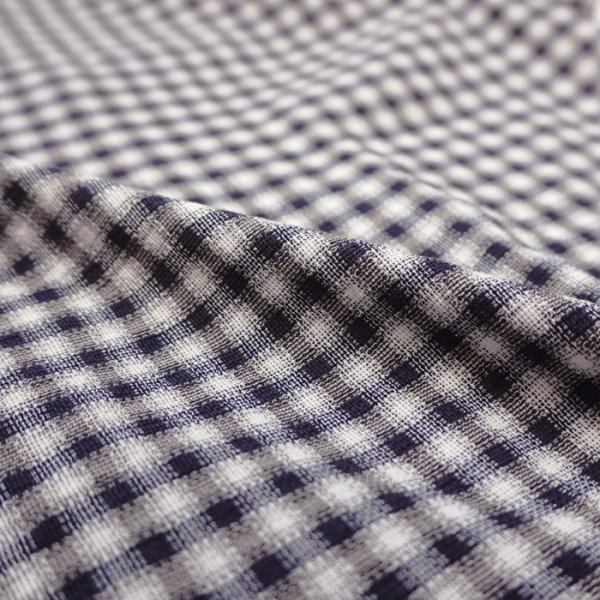 画像5: SERO（セロ）Dobby Omble SS Open Collar Shirt（ドビーオンブレショートスリーブオープンカラーシャツ） / Navy（ネイビー） (5)