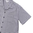 画像3: SERO（セロ）Dobby Omble SS Open Collar Shirt（ドビーオンブレショートスリーブオープンカラーシャツ） / Navy（ネイビー） (3)