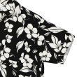 画像4: ENGINEERED GARMENTS（エンジニアードガーメンツ）Camp Shirt （キャンプシャツ）"Natural Tencel Floral" / Black（ブラック） (4)