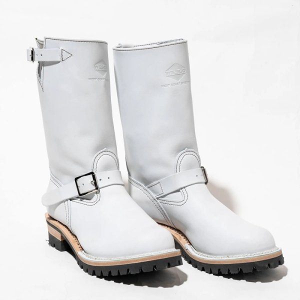 画像4: 【ご予約受付中〜5月末まで】【2026日本限定モデル】WESCO（ウエスコ）WHITE BOSS（ホワイト・ボス）-Grain Side-/WHITE（ホワイト） (4)