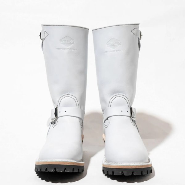 画像3: 【ご予約受付中〜5月末まで】【2026日本限定モデル】WESCO（ウエスコ）WHITE BOSS（ホワイト・ボス）-Grain Side-/WHITE（ホワイト） (3)