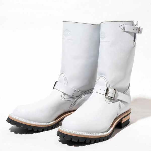 画像2: 【ご予約受付中〜5月末まで】【2026日本限定モデル】WESCO（ウエスコ）WHITE BOSS（ホワイト・ボス）-Grain Side-/WHITE（ホワイト） (2)