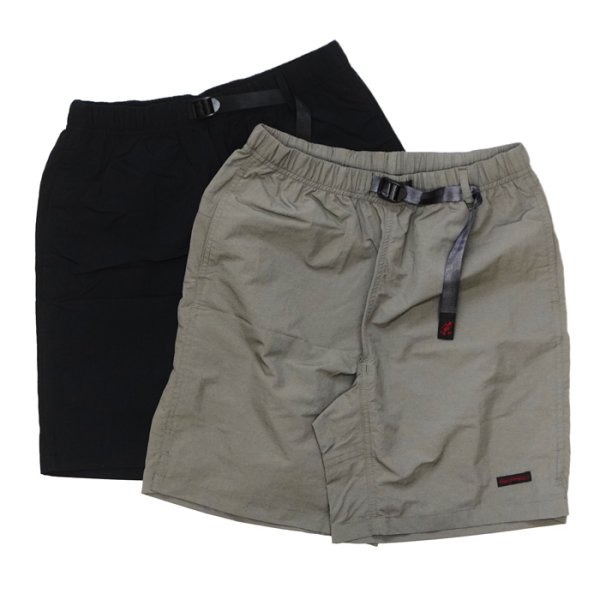 画像1: Gramicci（グラミチ）NYLON PACKABLE G-SHORT（ナイロンパッカブルGショーツ）"Recycle Nylon" / Black（ブラック）・Granite（グラナイト） (1)