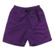 画像2: Gramicci（グラミチ）NYLON PACKABLE G-SHORT（ナイロンパッカブルGショーツ）"Recycle Nylon" / Banana（バナナ）・D,Purple（ダークパープル） (2)