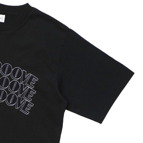 画像6: blurhms ROOTSTOCK（ブラームスルーツストック） Print Tee STANDARD（プリントTシャツ"スタンダード"）"RAREGOOVE" / White×White（ホワイト×ホワイト）・Ink Black×Ink Black（インクブラック×インクブラック） (6)