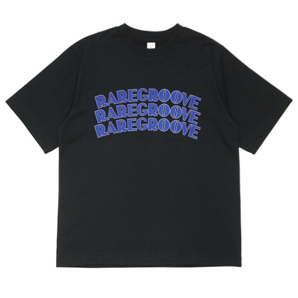 画像3: blurhms ROOTSTOCK（ブラームスルーツストック） Print Tee STANDARD（プリントTシャツ"スタンダード"）"RAREGOOVE" / White×Black（ホワイト×ブラック）・Ink Black×Blue（インクブラック×ブルー） (3)
