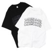 画像1: blurhms ROOTSTOCK（ブラームスルーツストック） Print Tee STANDARD（プリントTシャツ"スタンダード"）"RAREGOOVE" / White×White（ホワイト×ホワイト）・Ink Black×Ink Black（インクブラック×インクブラック） (1)