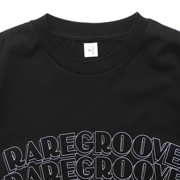 画像5: blurhms ROOTSTOCK（ブラームスルーツストック） Print Tee STANDARD（プリントTシャツ"スタンダード"）"RAREGOOVE" / White×White（ホワイト×ホワイト）・Ink Black×Ink Black（インクブラック×インクブラック） (5)