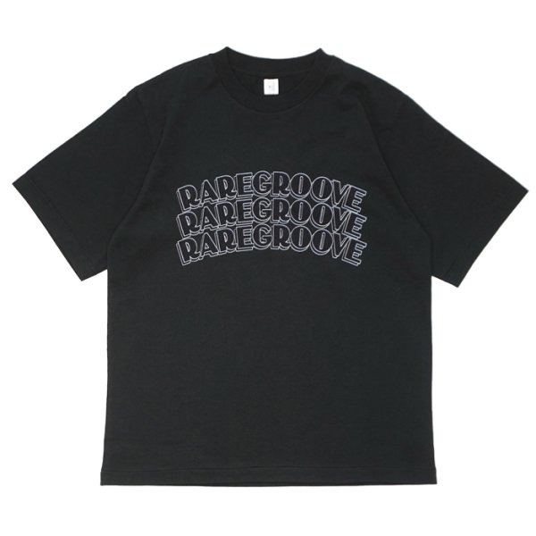 画像3: blurhms ROOTSTOCK（ブラームスルーツストック） Print Tee STANDARD（プリントTシャツ"スタンダード"）"RAREGOOVE" / White×White（ホワイト×ホワイト）・Ink Black×Ink Black（インクブラック×インクブラック） (3)