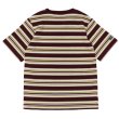 画像2: BARBARIAN（バーバリアン）Light Weight Crew Neck Shirt S/S（ライトウェイトクルーネックシャツS/S） / Maroon×Grey×Ivory×Olive（マルーン×グレー×アイボリー×オリーブ） (2)