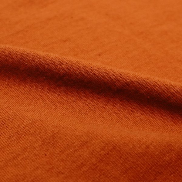 画像6: BARBARIAN（バーバリアン）Light Weight Rugby Collar Short Sleeve Shirt（ライトウエイトラグビーカラーショートスリーブシャツ）"SOLID" / Rust（ラスト） (6)